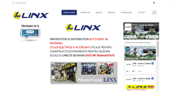 Desktop Screenshot of linx-lmn.ro